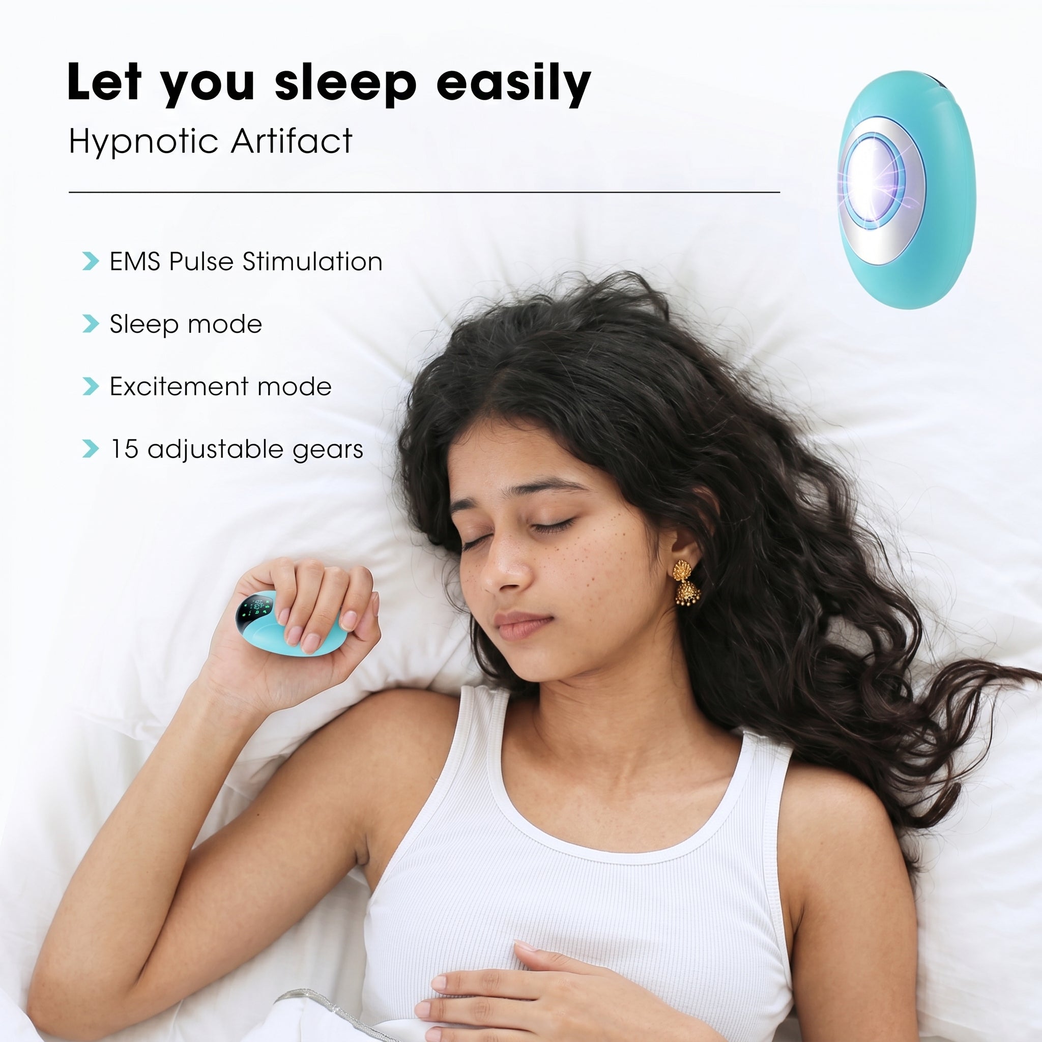 Smart Sleep Aid Device | Fall Asleep in 8 Minutes | Non-Drug Solution